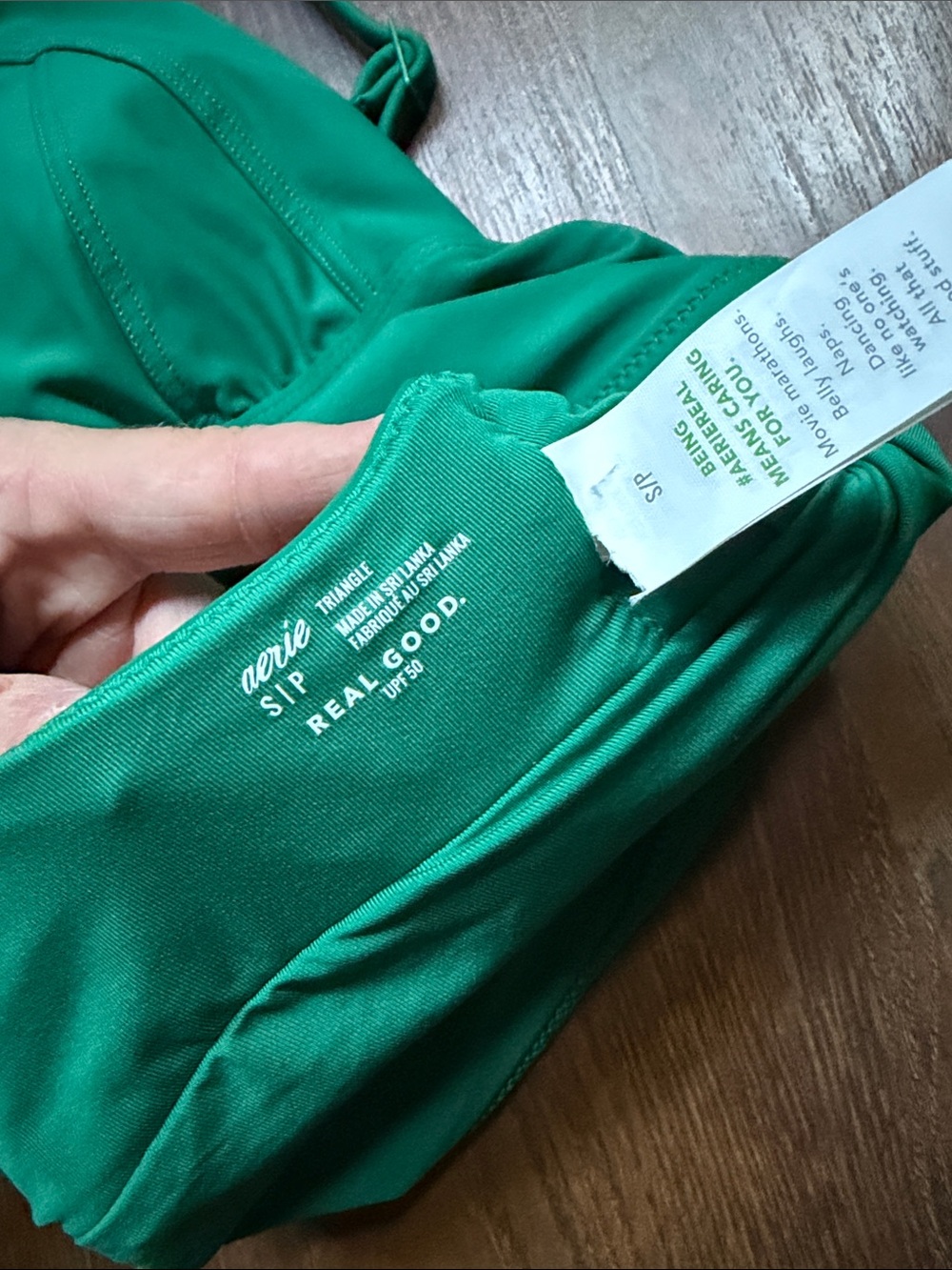 Aerie Longline Swim Top - Picture 2 of 2